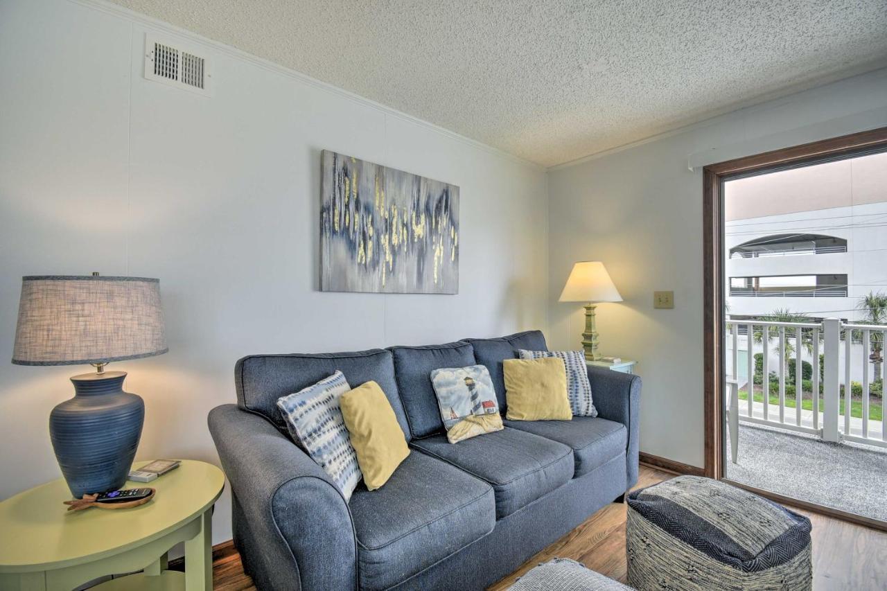 North Myrtle Beach Condo With Private Balcony! Exterior photo